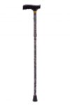 Opvouwbare wandelstok - paisley 84 - 94 cm
